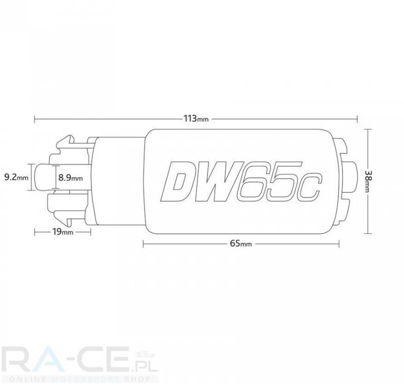 Pompa paliwa DeatschWerks DW-65C