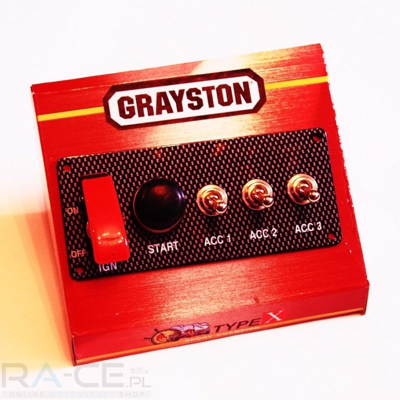 Panel 4 włączników Grayston