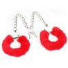 KAJDANKI FLUFFY LEG CUFFS CZARNE