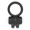 PIERŚCIEŃ POWER CLIT SILICONE COCKRING CZARNY