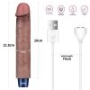 WIBRATOR 9 REAL SOFTEE VIBRATING DILDO