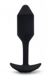 B-VIBE VIBRATING SNUG PLUG 2 BLACK