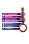 BLUSH ANAL ADVENTURES MATRIX BEADED LOOP PLUG COPPER