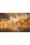 DREAMTOYS KOREK ANALNY GLEAMING LOVE PEARL GOLD PLUG SMALL