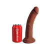 King Cock Dildo Plus 8 Triple Density Cock Brown