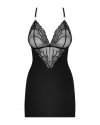 Obsessive 828-CHE-1 koszulka czarna S/M