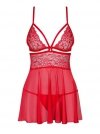 Obsessive 838-BAB-3 babydoll ze stringami S/M