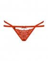 Obsessive 838-THO-3 stringi czerwone S/M