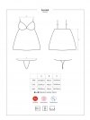 Obsessive babydoll ze stringami Luvae L/XL