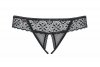 Shibu stringi otwarte czarne  S/M Obsessive