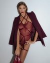 Batty Burgundy Body Xs/S Promees