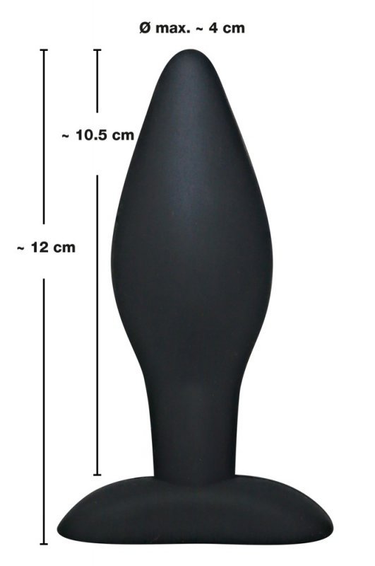 KOREK ANALNY BLACK VELVETS LARGE PLUG