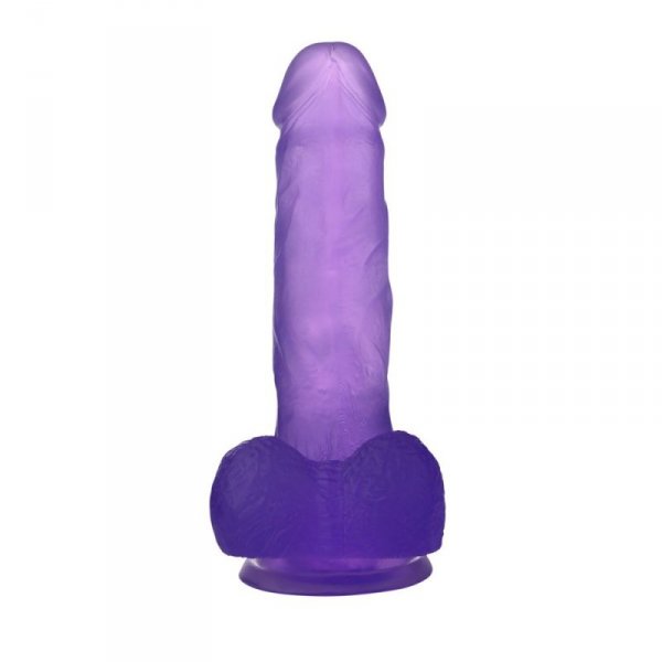 DILDO 7’’ JELLY STUDS RÓŻOWE