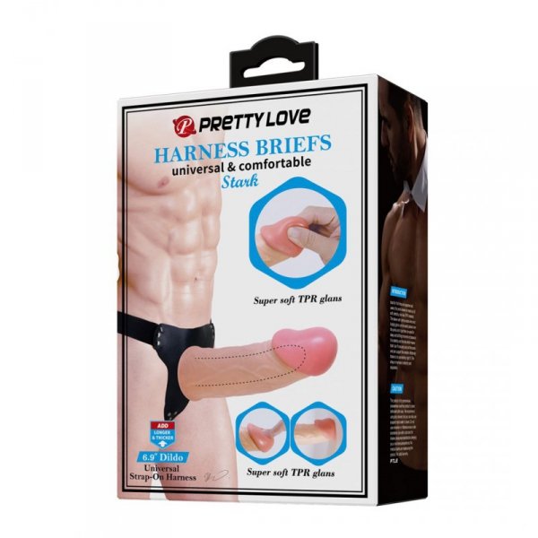 STRAP-ON PRETTY LOVE HARNESS BRIEFS