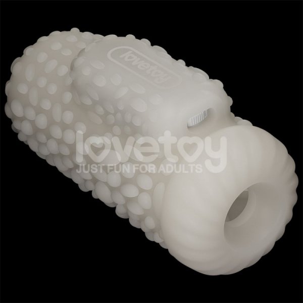 MASTURBATOR KNIGHTS RING VIBRATING DUAL PURPOSE SLEEVE-DRIP