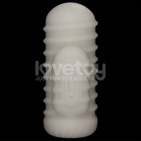 MASTURBATOR KNIGHTS RING VIBRATING DUAL PURPOSE SLEEVE-WAVY