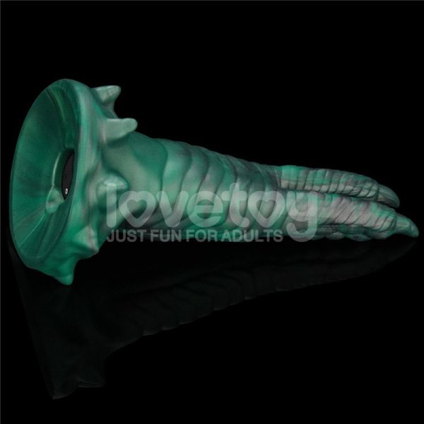 WIBRATOR SAVAGE CHARM DOUBLE-CLAW VIBRATING SILICONE DILDO