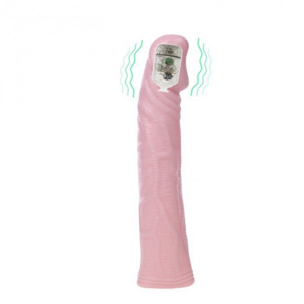 NAKŁADKA SILICONE SLEEVE WITH VIBRATION