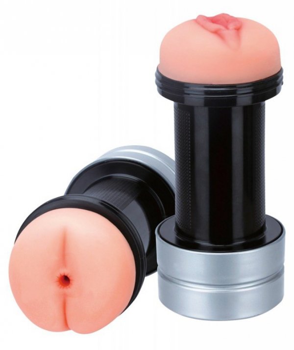 MASTURBATOR 2IN1 HUMMER ANOS/VAGINA