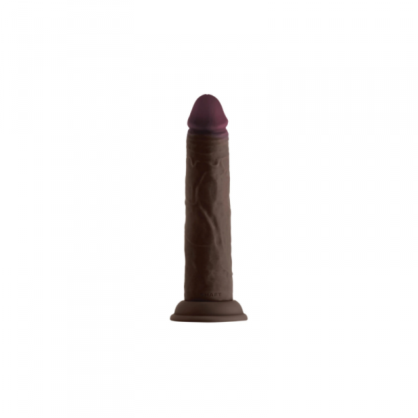 Shaft Silikonowe Dildo Model J 8.5 Inch Dong Mahogany