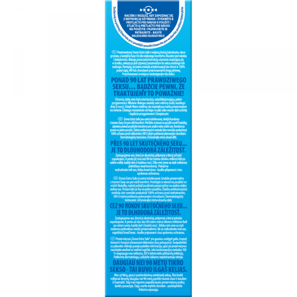 Prezerwatywy Durex Extra Safe A12