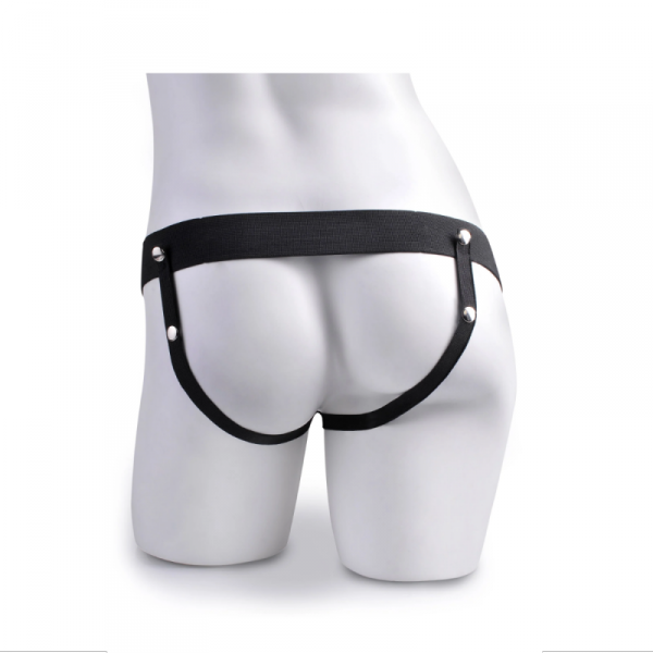 Pipedream Fetish Fantasy Series 7&quot; Hollow Strap-On with Remote Tan