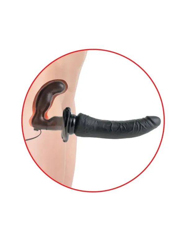 Fetish Fantasy Series  Deluxe Vibrating Penetrix Strap-On Black