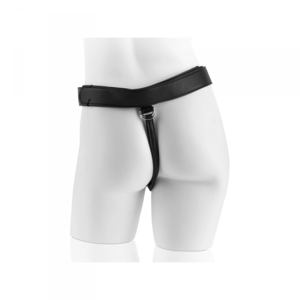 King Cock Strap on Harness with 8&quot; Cock Brown