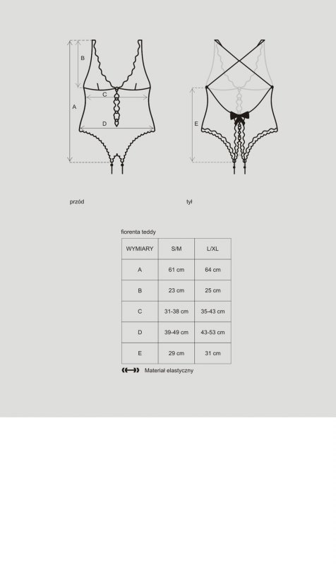Obsessive body Fiorenta L/XL