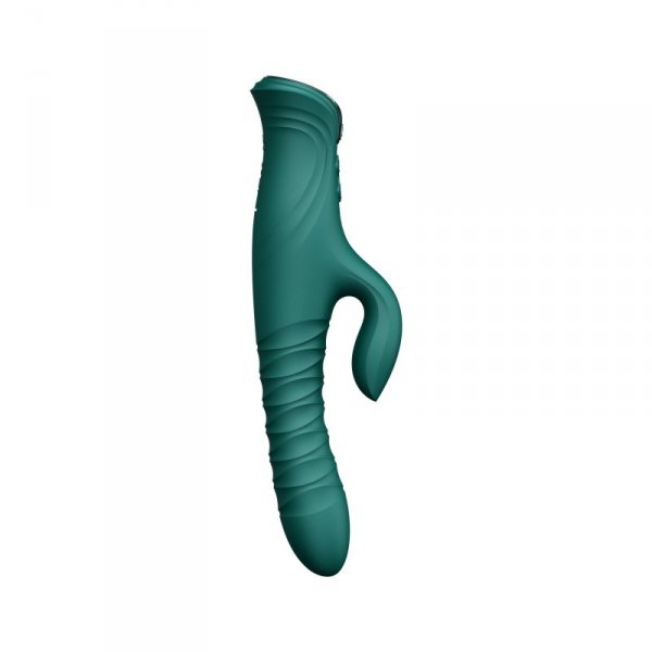 Wibrator króliczek Mose 2 Turquoise Green Zalo