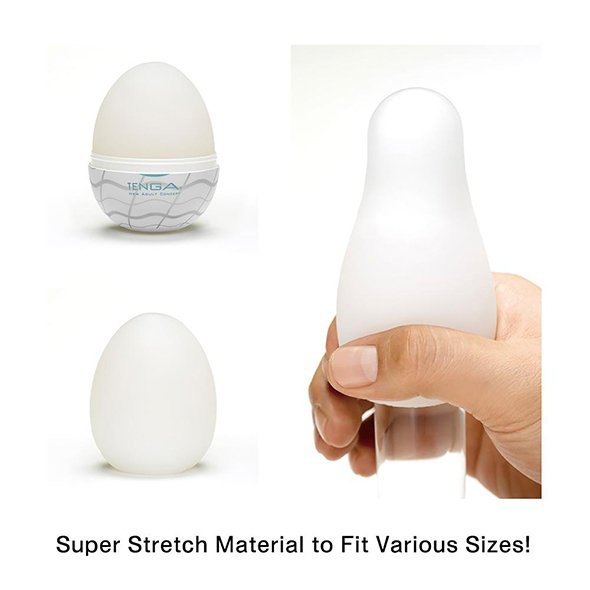 Elastyczny mini masturbator jajko Tenga Egg Wawy II EGG-013