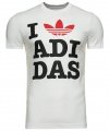 Adidas Originals koszulka t-shirt biały I love Adidas