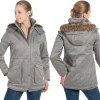 Vans kurtka damska parka Cadet 2 Gray Melange V2ZBH8X