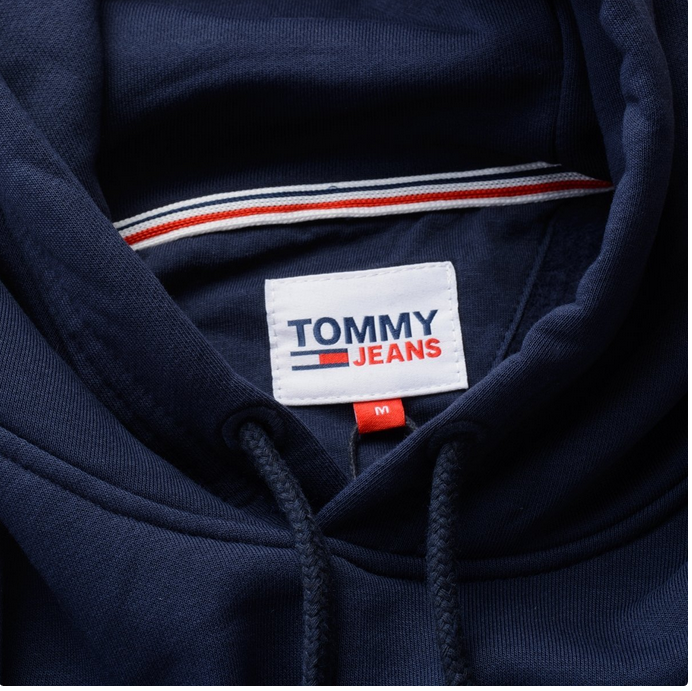 Tommy Jeans granatowa bluza męska kangurka DM0DM09593 C87