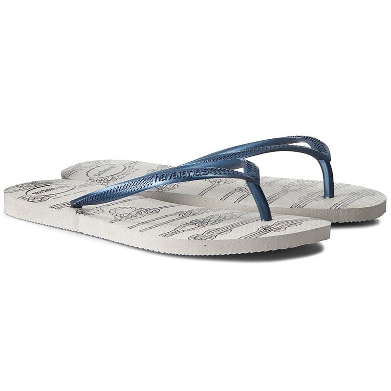 Klapki Havaianas Brasil japonki Slim Nautical 41371250001