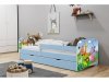 łóżko-dziecięce-safari-niebieskie