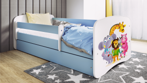 Łóżko dziecięce ZOO różne kolory 160x80 cm