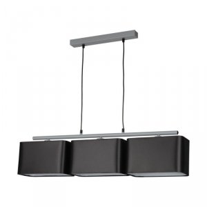 Vertigo Lampa Wisząca 3xE27 Max.25W Czarny/Szary