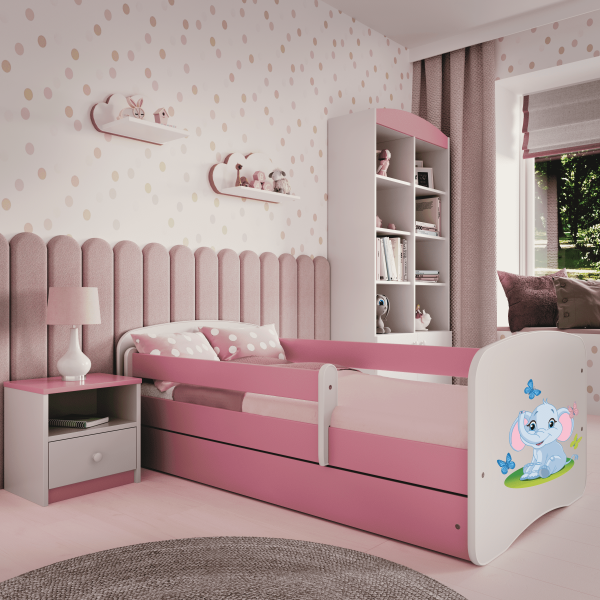 Łóżko dziecięce SŁONIK różne kolory 180x80 cm