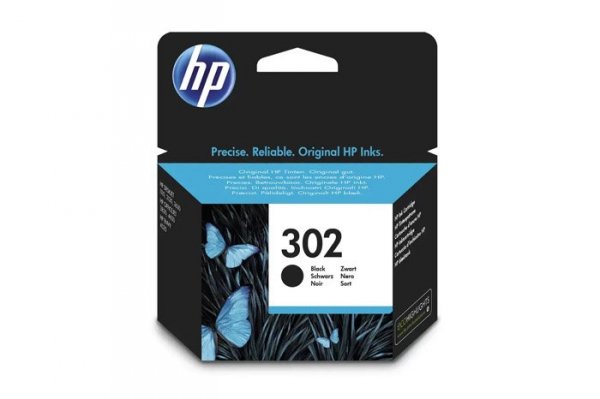 Oryginalny Tusz Black HP 302 (F6U66AE ABE)