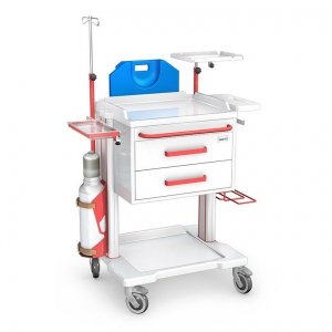 Wózek reanimacyjny OPTIMUM OR-2ABS z wyposażeniem - zestaw 5
