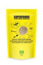 KAKAO SPROSZKOWANE SUROWE NIEODTŁUSZCZONE BIO 150 g - BIO PLANET