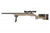 Specna Arms - Replika SA-S02 z lunetą i dwójnogiem - TAN