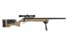 Specna Arms - Replika SA-S02 z lunetą i dwójnogiem - TAN