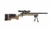 Specna Arms - Replika SA-S02 z lunetą i dwójnogiem - TAN