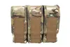 Potrójna zamykana ładownica na magazynki 7.62 mm Emerson Gear Multicam