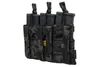 Potrójna ładownica typu Open na magazynki typu M4/M16 Emerson Gear Multicam Black