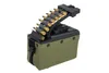 Elektryczny magazynek BOX na 2000 kulek do M249 - olive