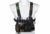 Kamizelka typu Chest Rig - Woodland