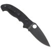 Nóż składany Spyderco Manix 2 XL G-10 Black / Black Blade Plain (C95GPBBK2)